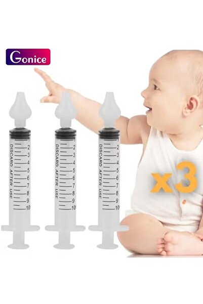 Gonice 3 Nasal Wash Syringe for Baby and Adults