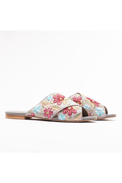 crystalicious Rose Lace Women Flat Handcrafted by Artisticas Eco-Friendly Elegance with Embroidery All-Day Comfort