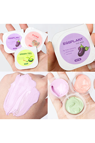 Tayarra Organic Clay Mask, Moisturizing Clay Mask Capsules for Skin, Skin Care Masks and Acne Treatments 10pcs