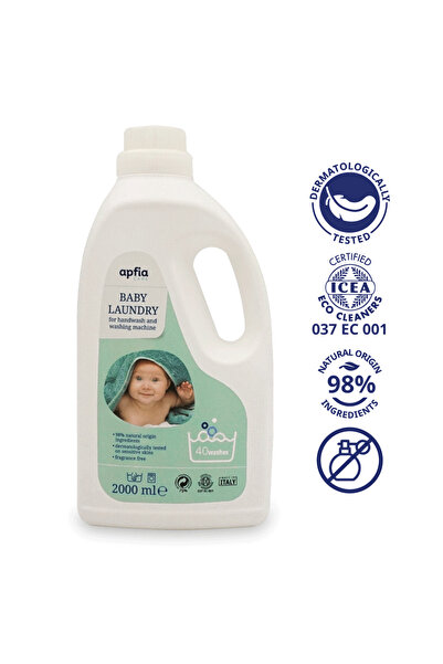 APFIA CARE Detergent de rufe lichid, , Sensitive, Fără parfum, 40 spălări, 2L,
