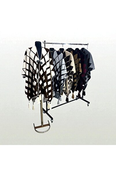 mim eşarp Akmoda Thick Winter Knitwear Long Poncho