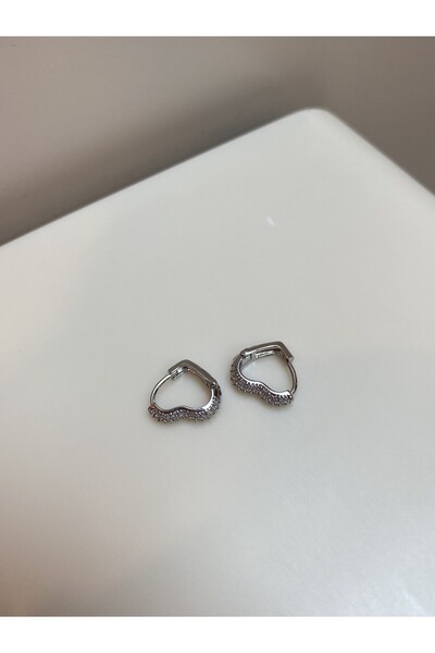 Storie Luxe Xuping Taşlı Kalp Küpe