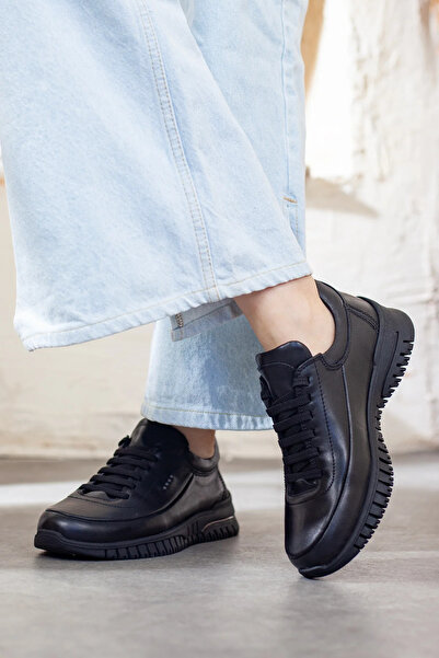 Adım Adım Mammamia Kadın Hakiki Deri Ekstra Rahat Günlük Ayakkabı