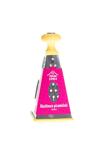 Maison D'Amelie Square pyramid grater, stainless steel,