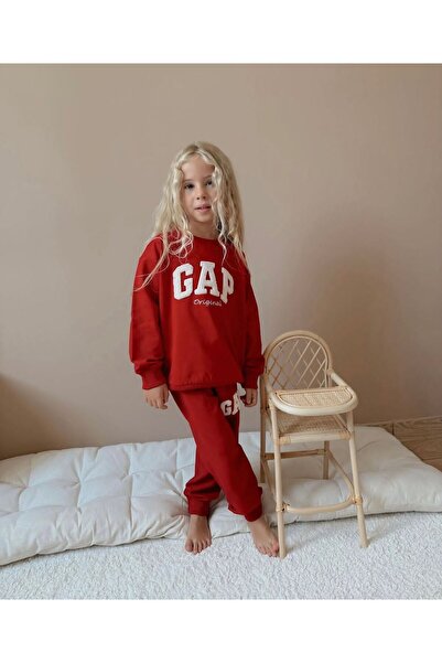 CEVAHİR TEKSTİL KABARTMA BASKILI KIZ ÇOCUK TAKIM