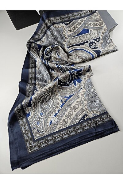 sem oyuncak Luxury Voile Silk Shawl Hijab Foulard Scarf Shawl Ethnic Pattern 70 X 180 cm