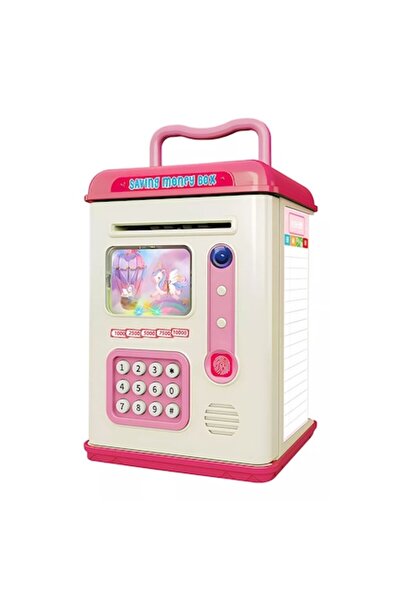 Optim Solution Παιδικός κουμπαράς από την Optim Solution, Τύπος ΑΤΜ, Ψηφιακός κωδικός πρόσβασης δακτυλικού αποτυπώματος, Διαδραστικός σχεδιασμός