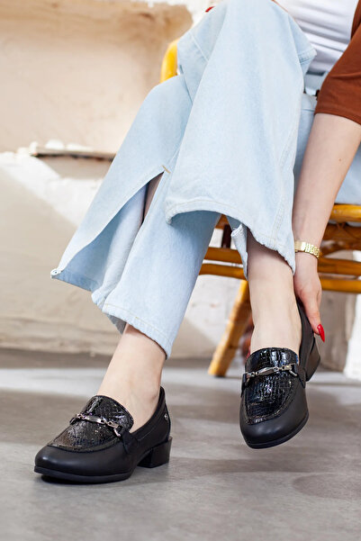 Adım Adım Mammamia Genuine Leather Low Heel Laofer