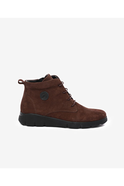 Greyder Kadın Kahverengi Hakiki Deri Comfort Bot 5K2FB35171