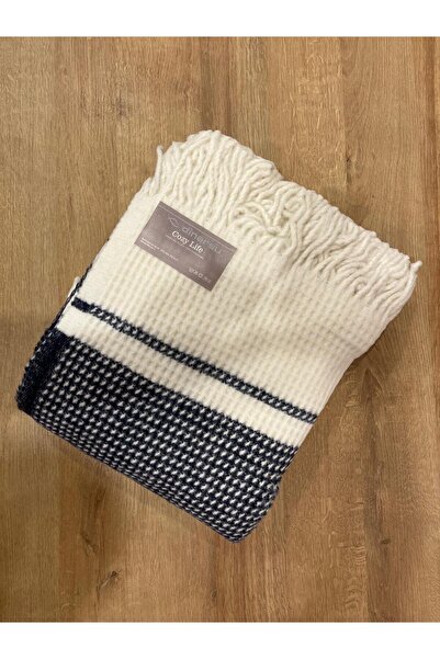 Dinarsu بطانية تلفزيون قطنية من كوزي لايف مقاس 130 × 170 سم