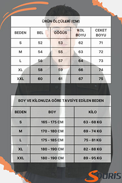 Souris Men's Khaki Denim Jacket Relax Fit Comfortable Fit