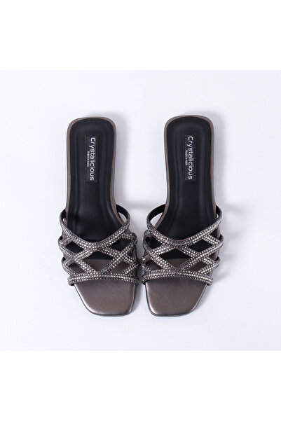 crystalicious Fiona Luxurious Rhinestones Sandals Handcrafted by Artisans Effortless Glamour for Every Occasion