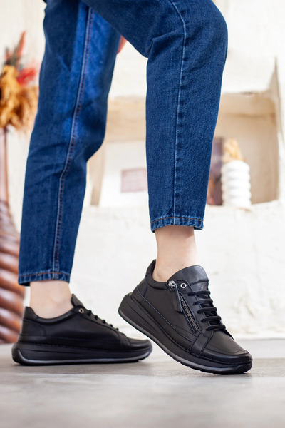 Adım Adım Γυναικεία παπούτσια casual από γνήσιο δέρμα Mammamia