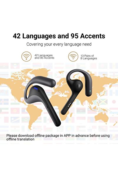 Timekettle W4 Pro AI Interpreter Earbuds (Grey)