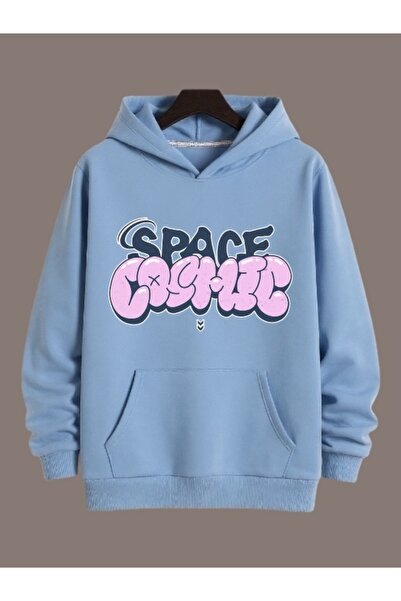 ArtYus Unisex Space Cosmic Colorful Special cu imprimeu Cotton supradimension...