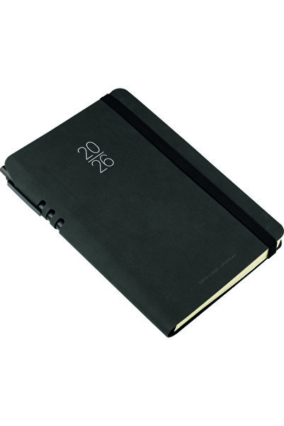 Gıpta 2026 139-UPK UPDATE İplik Dikiş Termo Deri Flexi Kapak 13x21 Günlük Krem Ajanda