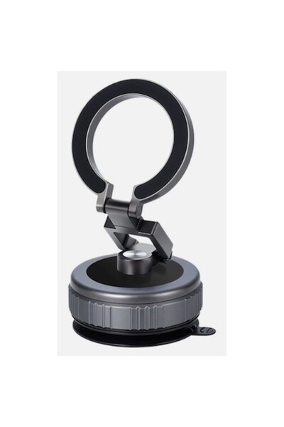 memumi Suport magnetic pentru telefon auto universal, pliabil, ventuză putern...
