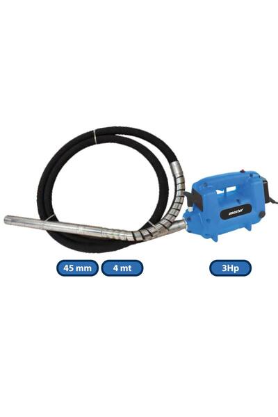 Master 532705 Yüksek Frekanslı Beton Vibratörü 3Hp 45mm 4mt