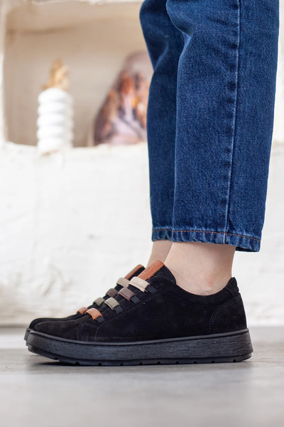 Adım Adım Mammamia Pantofi de zi cu zi pentru femei din piele naturală, foarte confortabili