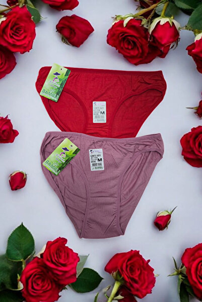 B'YOU life Kadın Bambu Nefes Alan Kumaş kilot 2'li