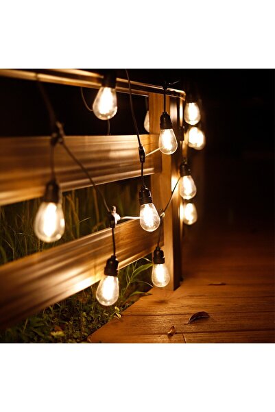 Flippy Ghirlanda luminoasa, Flippy, Model Bulbi LED, 10 becuri, 10 metri, Interconectabila, Alb Cald