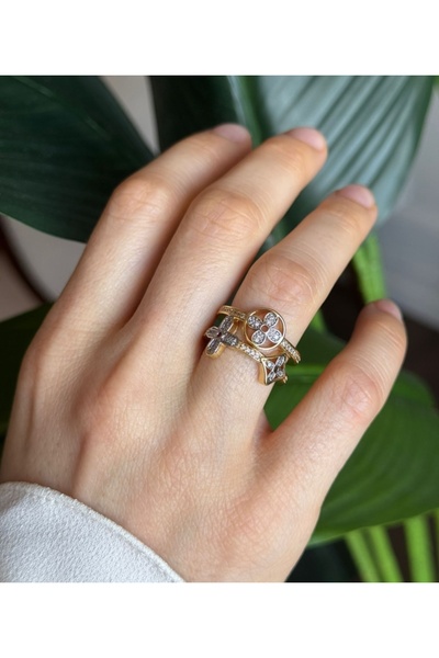 jeva Desenli Yüzük