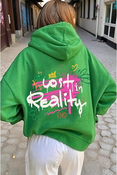 ArtYus Unisex Lost Reality Colorat Special cu imprimeu Bumbac supradimensiona...