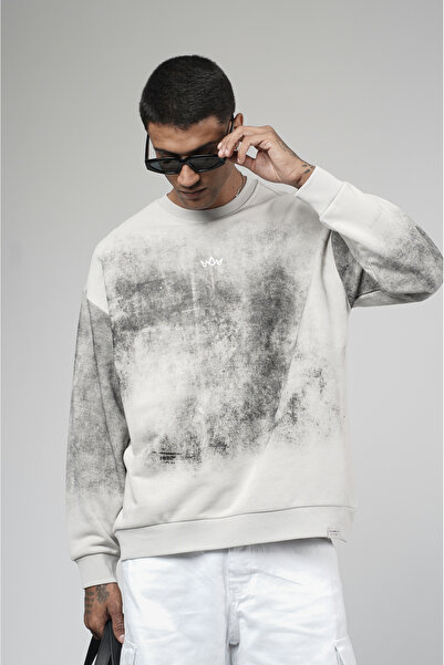 Butik Trend Biz Oversize πλενόμενο φούτερ με λαιμόκοψη