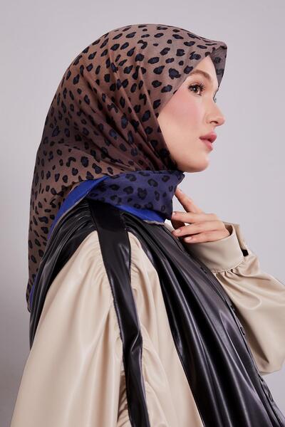 Levidor Saks Leopard Pattern Soft Scarf