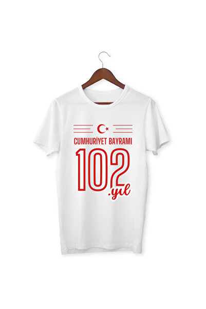 ALPŞAN TİCARET Tricou pentru Ziua Republicii, 29 octombrie |   Anul 102 impri...