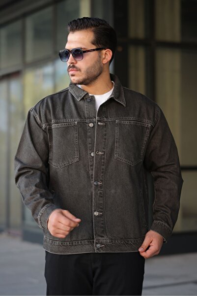 LTC Jeans Мъжка редовна кройка с копчета винтидж кафе дънково яке