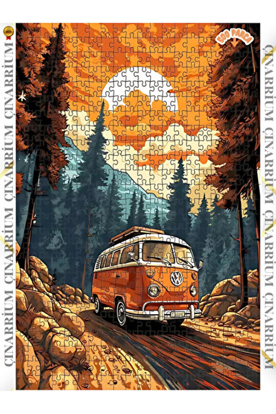 pınaxar Ay Işığında Macera Yolculuğu Dekoratif Çift Katlı Çerçeveli Asılabili...