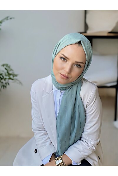 Loren PİLİSE BAMBU ŞAL SU YEŞİLİ