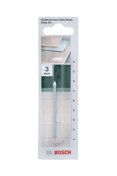Bosch 3x58mm Glass and Tile Drill Bit