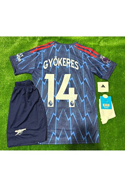 FAMİLYSTAN 2026 ARSENAL GYÖKEREŞ 14 Yeni Sezon Deplasman Çocuk forması 4’lü Set