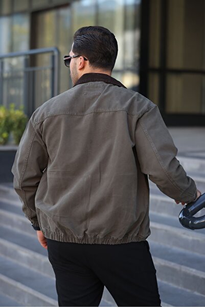 LTC Jeans Men's Relaxed Canvas Khaki Jacket