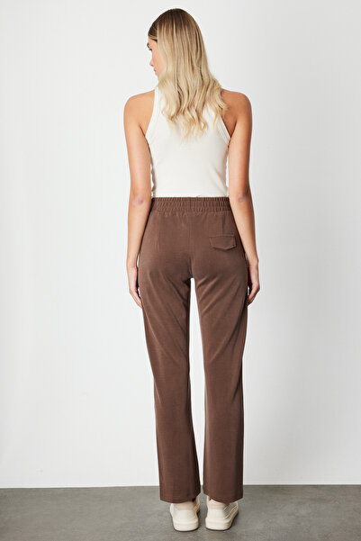 ON Γυναικείο Φούτερ με Λεπτομέρεια με Κουμπιά 66107 Καφέ