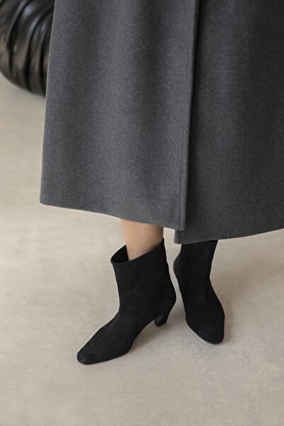 STRASWANS Viva Women's Suede Boots Black