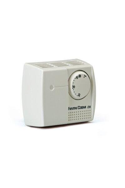 Fantini Cosmi C16IL Termostat 10-30°C Işıklı On Off Hassasiyet 1°C IP20