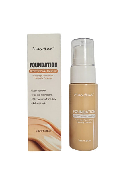 MAXFINE Foundation, 06#, Light beige, slightly neutral, 30 ml