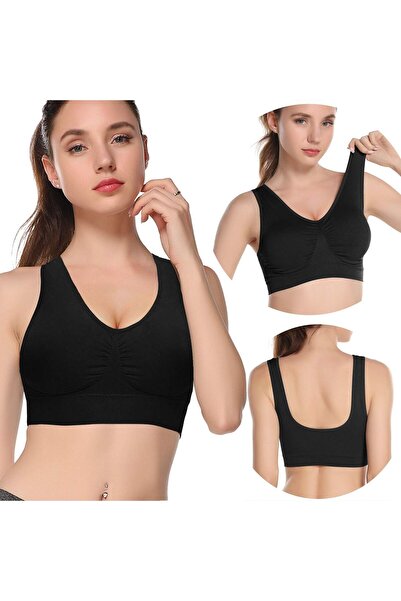 SAUNA SUIT Comfortlift ™   Thick Strap Padded Bra – Gathering, Supportive, and Everyday Bustier Corset