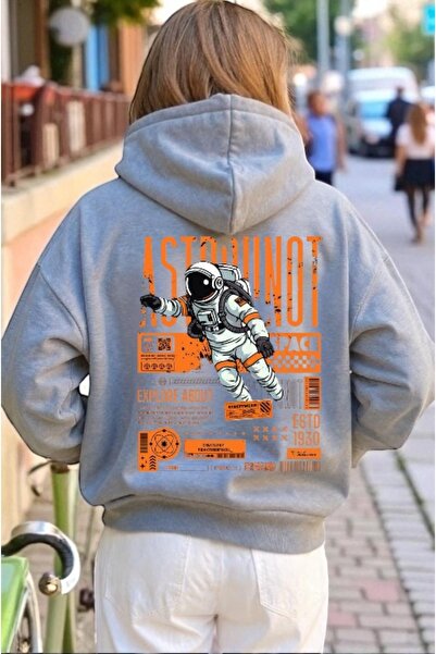 ArtYus Unisex Astronaut Colorat Special cu imprimeu Bumbac supradimensionat c...