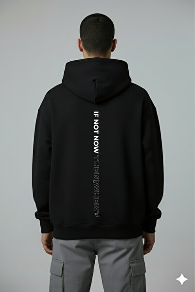 LORVEX Ako ne znaš, vratite se na početak Oversize kroj Pamuk Muška majica