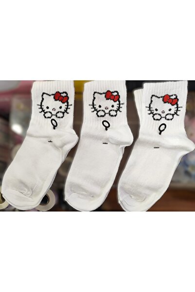 ada çanta kırtasiye Детски чорапи Hello Kitty (3 чифта)