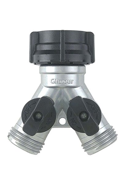 ACE Hose Connector Y Durable with Comfortable Grip in Silver and Black