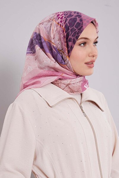 Levidor Powder Stripe Pattern Cotton Scarf