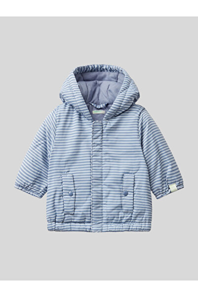 Benetton Baby Boy Coat 3-18 Months Blue