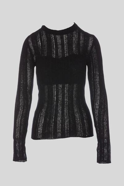 PİNKO Kadın Kazak Siyah 01D