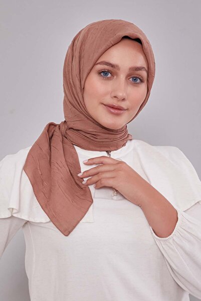 Levidor A. Brown Kraş Chiffon Scarf