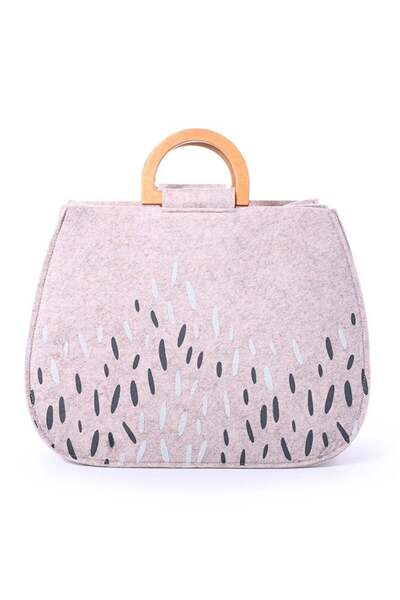 bello حقيبة حرارية بمقبض ذهبي